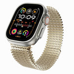 Molekulare Anordnung Magnetisches Edelstahl Uhrenarmband, Für Apple Watch 46mm / 49mm / 45mm / 44mm, Für Apple Watch 42mm / 41mm / 40mm / 38mm