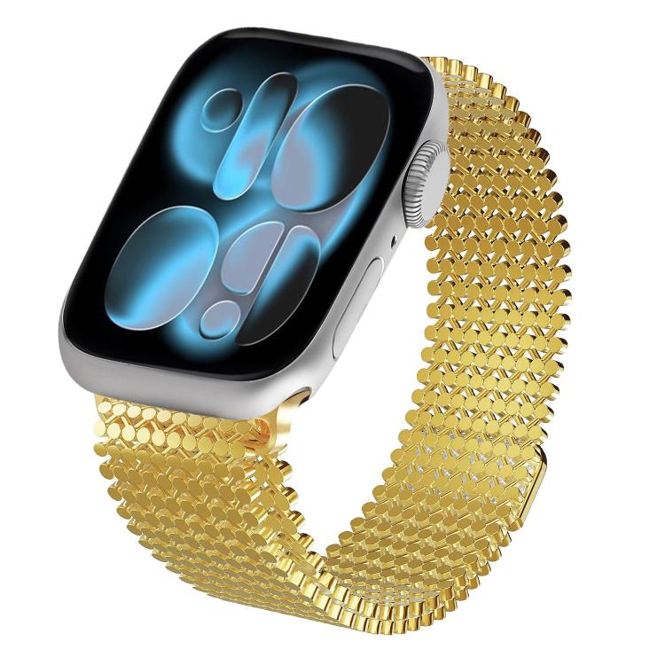 Molekulare Anordnung Magnetisches Edelstahl Uhrenarmband, Für Apple Watch 46mm / 49mm / 45mm / 44mm, Für Apple Watch 42mm / 41mm / 40mm / 38mm