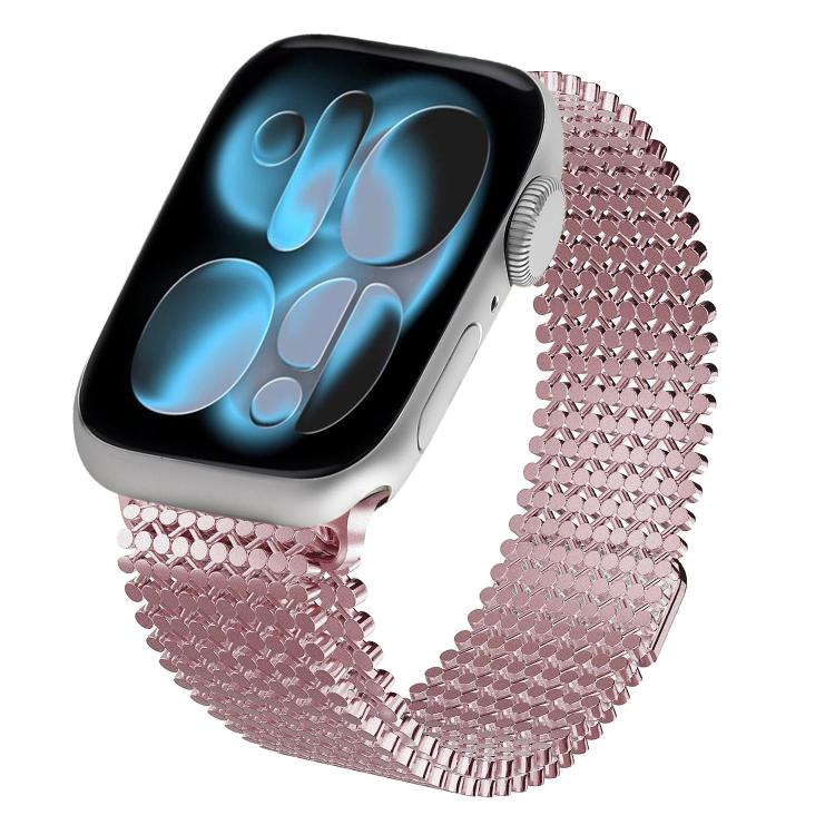 Molekulare Anordnung Magnetisches Edelstahl Uhrenarmband, Für Apple Watch 46mm / 49mm / 45mm / 44mm, Für Apple Watch 42mm / 41mm / 40mm / 38mm
