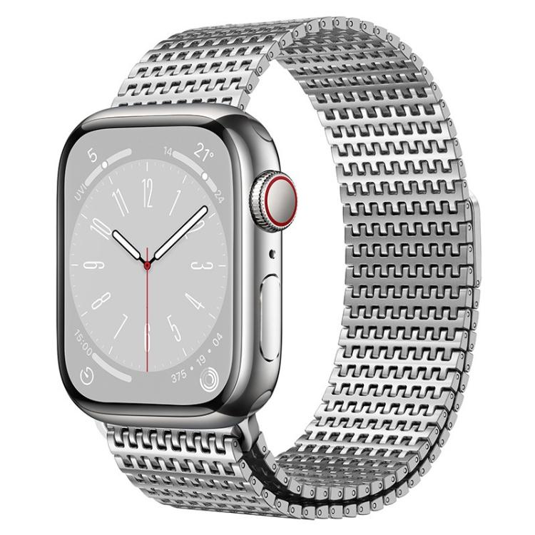Stift-Ketten Mailänder Magnetisches Uhrenarmband, Für Apple Watch 46mm / 49mm / 45mm / 44mm, Für Apple Watch 42mm / 41mm / 40mm / 38mm