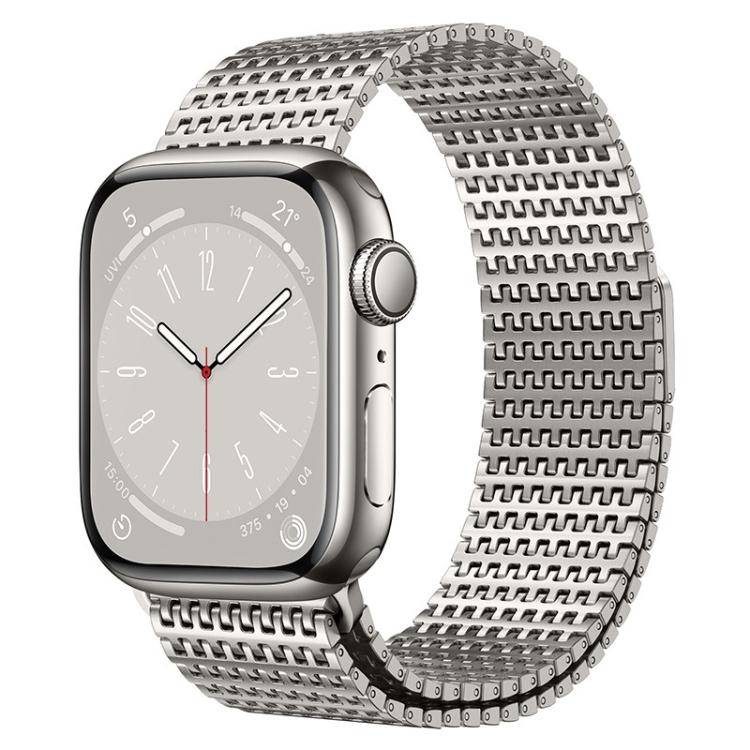 Stift-Ketten Mailänder Magnetisches Uhrenarmband, Für Apple Watch 46mm / 49mm / 45mm / 44mm, Für Apple Watch 42mm / 41mm / 40mm / 38mm