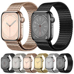 Stift-Ketten Mailänder Magnetisches Uhrenarmband, Für Apple Watch 46mm / 49mm / 45mm / 44mm, Für Apple Watch 42mm / 41mm / 40mm / 38mm