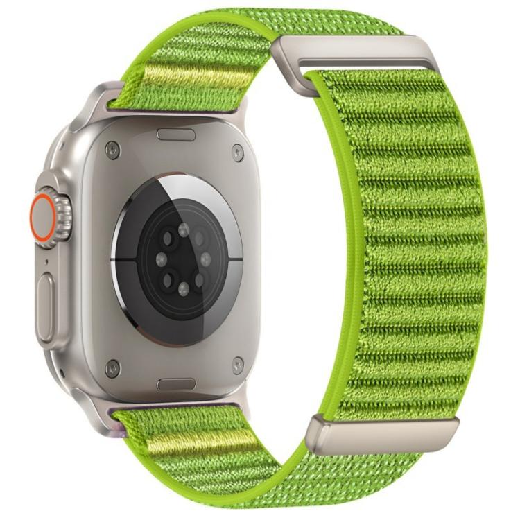 Zweiteiliger Bergmuster Klettverschluss Nylon-Uhrenarmband, Für Apple Watch 46mm / 49mm / 45mm / 44mm, Für Apple Watch 42mm / 41mm / 40mm / 38mm