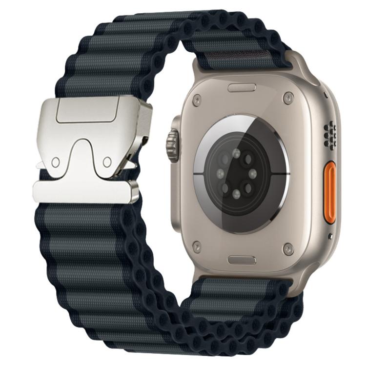 Parachute Buckle Off Road Wide Ribbed Nylon Watch Band, For Apple Watch 46mm / 49mm / 45mm / 44mm, For Apple Watch 42mm / 41mm / 40mm / 38mm
