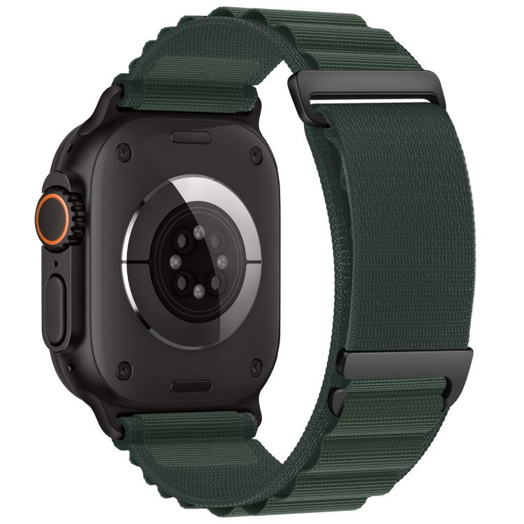 C-Schnalle Zweiteiliger Hochgebirgs-Nylon-Uhrenarmband, Für Apple Watch 46mm / 49mm / 45mm / 44mm, Für Apple Watch 42mm / 41mm / 40mm / 38mm