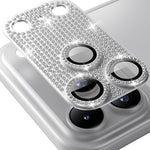 ENKAY Hat-Prince Blink Diamond Camera Lens Aluminium Alloy Tempered Glass Film, For iPhone 17 Pro Max, For iPhone 17 Pro, For iPhone 17
