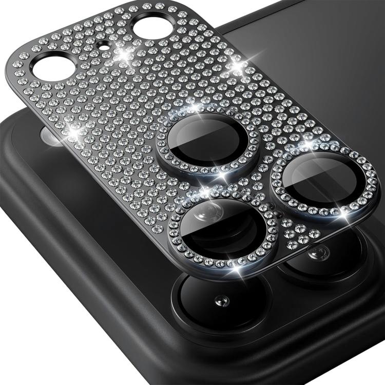 ENKAY Hat-Prince Blink Diamond Kameraobjektiv aus Aluminiumlegierung mit gehärteter Glasfolie, für iPhone 17 Pro Max, für iPhone 17 Pro, für iPhone 17