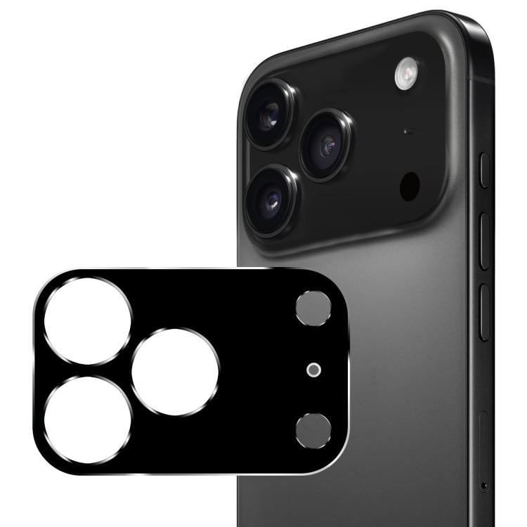 ENKAY Hat-Prince Black 9H Rückkameraobjektiv Displayschutzfolie aus gehärtetem Glas, für iPhone 17 Pro Max, für iPhone 17 Pro, für iPhone 17, für iPhone Air