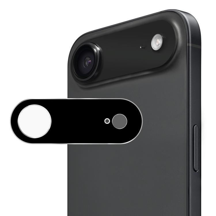 ENKAY Hat-Prince Black 9H Rückkameraobjektiv Displayschutzfolie aus gehärtetem Glas, für iPhone 17 Pro Max, für iPhone 17 Pro, für iPhone 17, für iPhone Air