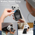 Magnetisches Taillenband veganes Leder-Kartenetui