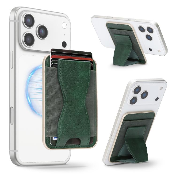 Magnetisches Taillenband veganes Leder-Kartenetui