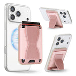 Magnetisches Taillenband veganes Leder-Kartenetui