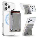 Magnetisches Taillenband veganes Leder-Kartenetui