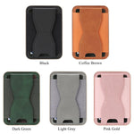 Magnetisches Taillenband veganes Leder-Kartenetui