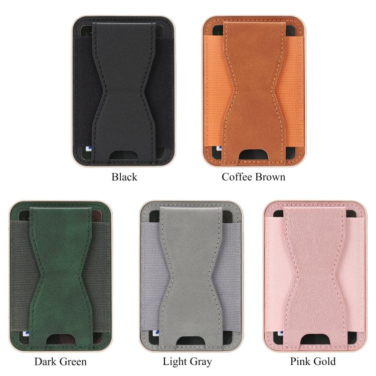 Magnetisches Taillenband veganes Leder-Kartenetui