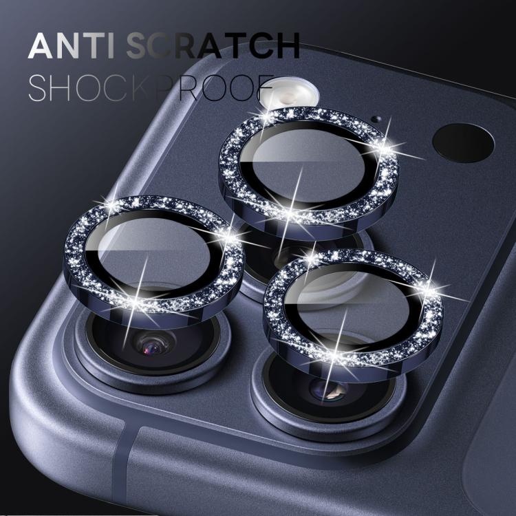 NORTHJO 1 Set Kameraobjektivschutz Glitzer-Metallringfolie, Für iPhone 17 Pro / 17 Pro Max