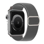 Diagonal gestreiftes D-Ring Schnalle Nylon Elastisches Uhrenarmband, Für Apple Watch 46mm / 49mm / 45mm / 44mm, Für Apple Watch 42mm / 41mm / 40mm / 38mm