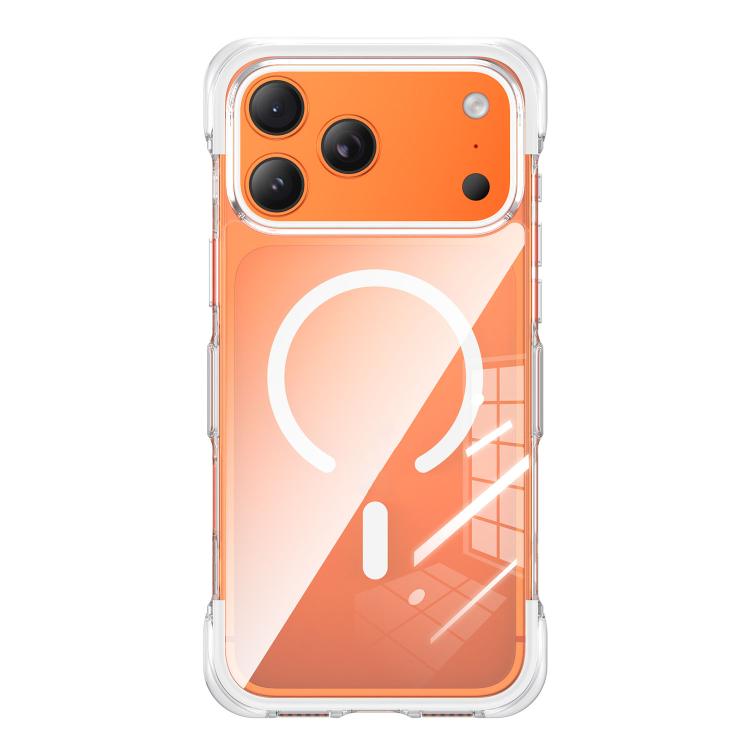 Vakuumversiegelte transparente Airbag Magnetische Acryl-Handyhülle, Für iPhone 17 Pro Max, Für iPhone 17 Pro, Für iPhone 17