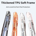 Vakuumversiegelte transparente Airbag Magnetische Acryl-Handyhülle, Für iPhone 17 Pro Max, Für iPhone 17 Pro, Für iPhone 17