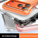 Vakuumversiegelte transparente Airbag Magnetische Acryl-Handyhülle, Für iPhone 17 Pro Max, Für iPhone 17 Pro, Für iPhone 17
