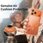 Vakuumversiegelte transparente Airbag Magnetische Acryl-Handyhülle, Für iPhone 17 Pro Max, Für iPhone 17 Pro, Für iPhone 17