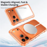 Vakuumversiegelte transparente Airbag Magnetische Acryl-Handyhülle, Für iPhone 17 Pro Max, Für iPhone 17 Pro, Für iPhone 17