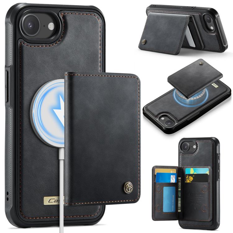 CaseMe Me80 Serie Abnehmbare Brieftasche Magnetische RFID Vegane Leder Handyhülle, Für iPhone 17e / 16e, Für iPhone 17 Pro Max, Für iPhone 17 Pro, Für iPhone 17, Für iPhone Air, Für iPhone 16 Pro Max, Für iPhone 16 Pro, Für iPhone 16 Plus, Für iPhone 16