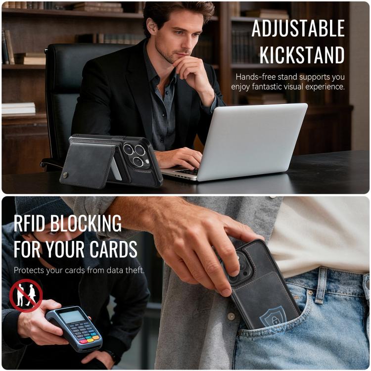 CaseMe Me80 Serie Abnehmbare Brieftasche Magnetische RFID Vegane Leder Handyhülle, Für iPhone 15 Pro Max, Für iPhone 15 Pro, Für iPhone 15 Plus / 14 Plus, Für iPhone 15, Für iPhone 14, Für iPhone 14 Pro, Für iPhone 14 Pro Max, Für iPhone 13 Pro Max