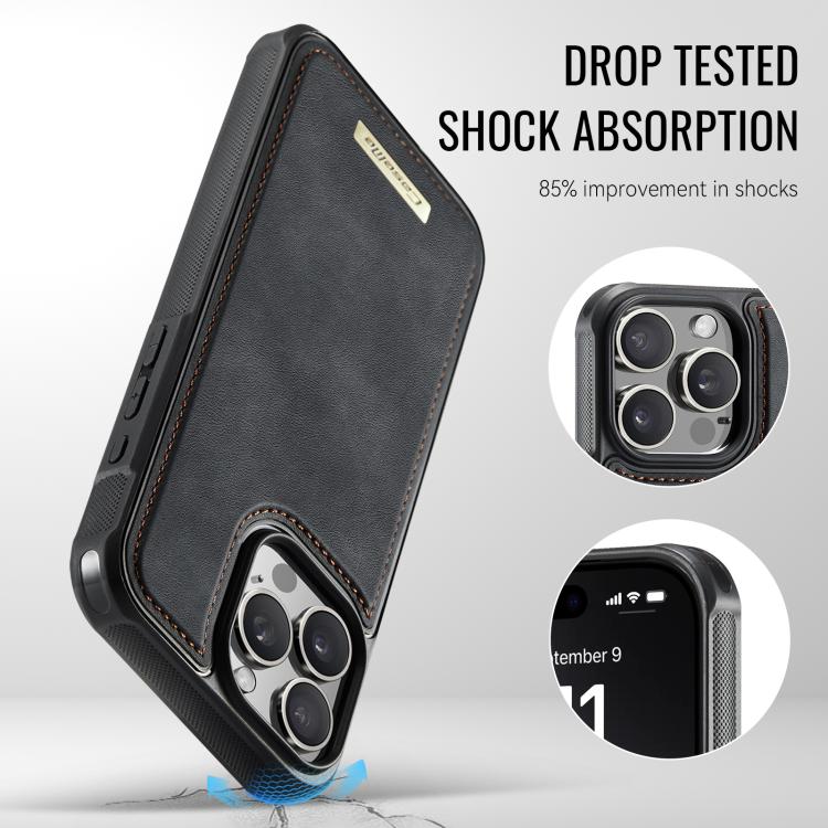 CaseMe Me80 Serie Abnehmbare Brieftasche Magnetische RFID Vegane Leder Handyhülle, Für iPhone 15 Pro Max, Für iPhone 15 Pro, Für iPhone 15 Plus / 14 Plus, Für iPhone 15, Für iPhone 14, Für iPhone 14 Pro, Für iPhone 14 Pro Max, Für iPhone 13 Pro Max