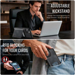 CaseMe Me80 Serie Abnehmbare Geldbörse Magnetische RFID Vegane Leder Handyhülle, Für iPhone 13, Für iPhone 12 / 12 Pro, Für iPhone 12 Pro Max, Für iPhone 11 Pro Max, Für iPhone 11, Für iPhone 11 Pro