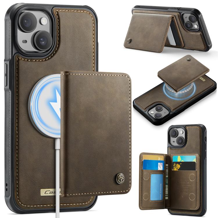 CaseMe Me80 Serie Abnehmbare Geldbörse Magnetische RFID Vegane Leder Handyhülle, Für iPhone 13, Für iPhone 12 / 12 Pro, Für iPhone 12 Pro Max, Für iPhone 11 Pro Max, Für iPhone 11, Für iPhone 11 Pro