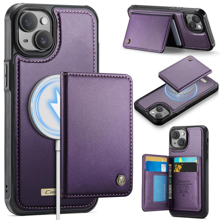 CaseMe Me80 Serie Abnehmbare Geldbörse Magnetische RFID Vegane Leder Handyhülle, Für iPhone 13, Für iPhone 12 / 12 Pro, Für iPhone 12 Pro Max, Für iPhone 11 Pro Max, Für iPhone 11, Für iPhone 11 Pro
