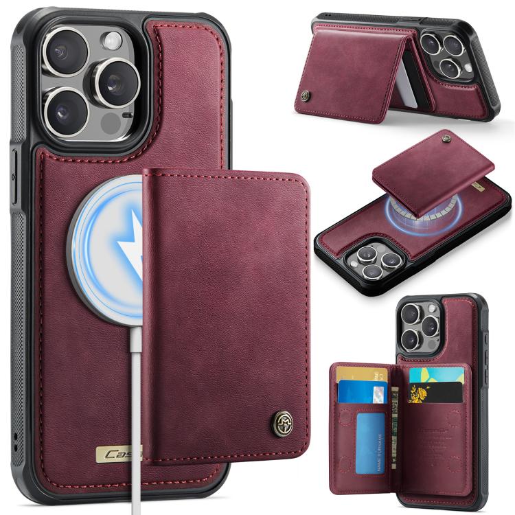 CaseMe Me80 Serie Abnehmbare Geldbörse Magnetische RFID Vegane Leder Handyhülle, Für iPhone 13, Für iPhone 12 / 12 Pro, Für iPhone 12 Pro Max, Für iPhone 11 Pro Max, Für iPhone 11, Für iPhone 11 Pro