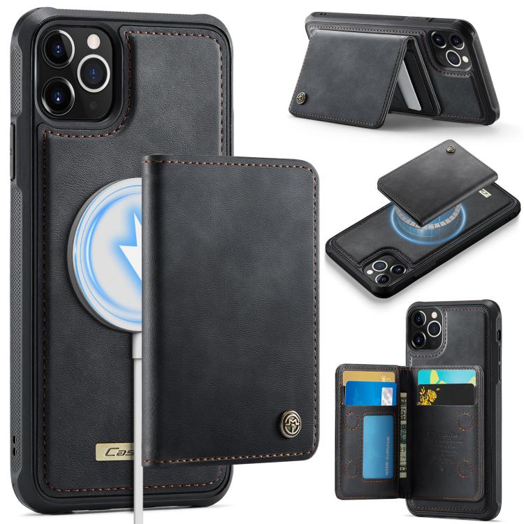 CaseMe Me80 Serie Abnehmbare Geldbörse Magnetische RFID Vegane Leder Handyhülle, Für iPhone 13, Für iPhone 12 / 12 Pro, Für iPhone 12 Pro Max, Für iPhone 11 Pro Max, Für iPhone 11, Für iPhone 11 Pro