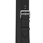 Universal-Lederarmband mit Doppelschlaufe für Apple Watch 3 / 2 / 1 Generation, 38 mm