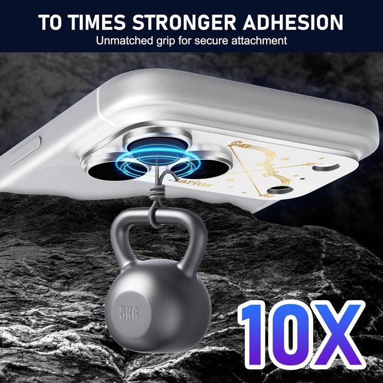 For iPhone 17 Pro Max Twelve Constellations Armor Integrated Full-Coverage Frosted Metal Camera Lens Film, Aries, Virgo, Taurus, Cancer, Capricorn, Sagittarius, Leo, Pisces, Gemini, Aquarius, Libra, Scorpio