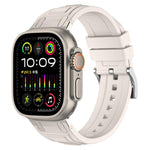 Dreischichtiges Panzer-Silikon-Uhrenarmband, Für Apple Watch 49mm / 46mm / 45mm / 44mm, Für Apple Watch 42mm / 41mm / 40mm / 38mm