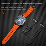 Dreischichtiges Panzer-Silikon-Uhrenarmband, Für Apple Watch 49mm / 46mm / 45mm / 44mm, Für Apple Watch 42mm / 41mm / 40mm / 38mm
