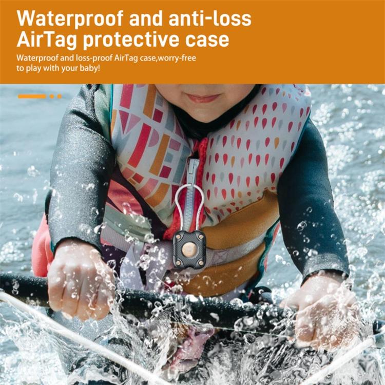 Für AirTag 2. Gen / AirTag 1. Gen Locator Wasserdichtes Seil Schutzhülle
