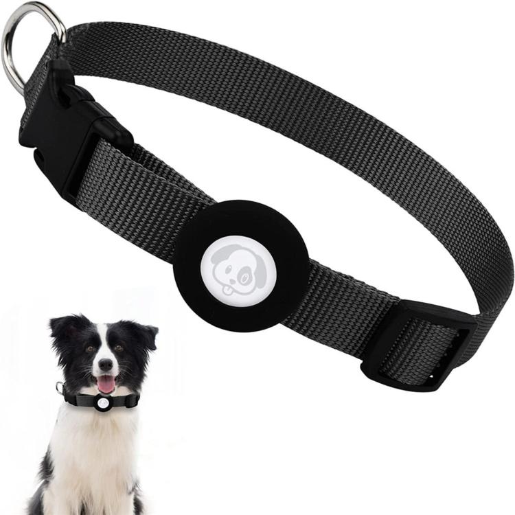 Für AirTag 2. Gen / AirTag 1. Gen Haustierhalsband Nylon Katzen- und Hundehalsband, S 1,5 x 28 x 39cm, M 2,0 x 34 x 49cm, L 2,5 x 42 x 60cm