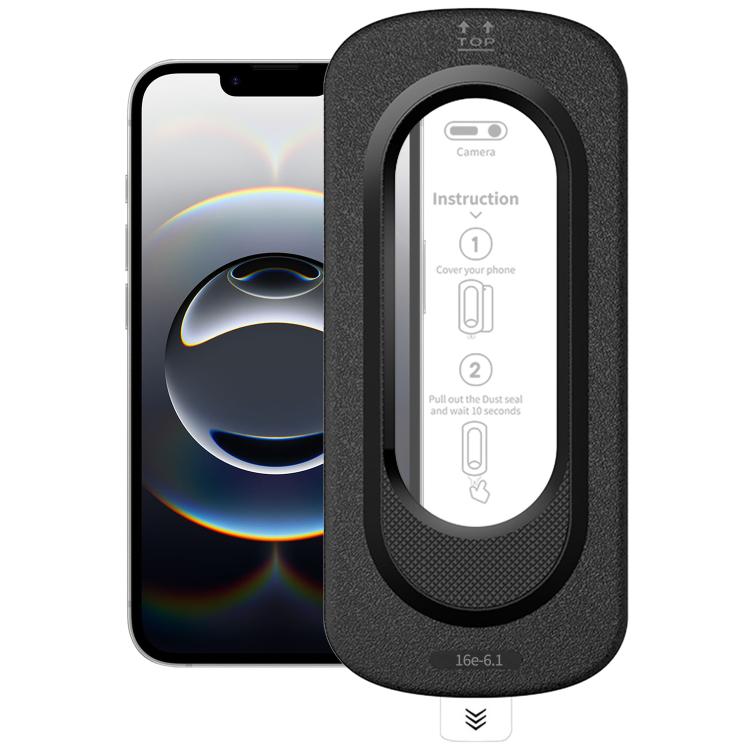 Glattes Anti-Fingerprint Einfache Installation Staubfreie Box HD Panzerglasfolie, Für iPhone 17e / 16e, Für iPhone 17 Pro Max, Für iPhone 17 Pro, Für iPhone 17, Für iPhone Air, Für iPhone 16 Pro Max, Für iPhone 16 Pro, Für iPhone 16, Für iPhone 15 Pro Max