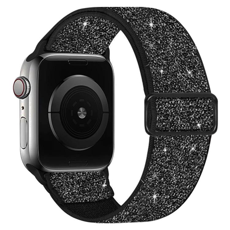 Glitzerndes elastisches Nylon-Uhrenarmband, Für Apple Watch 49mm / 46mm / 45mm / 44mm, Für Apple Watch 42mm / 41mm / 40mm / 38mm