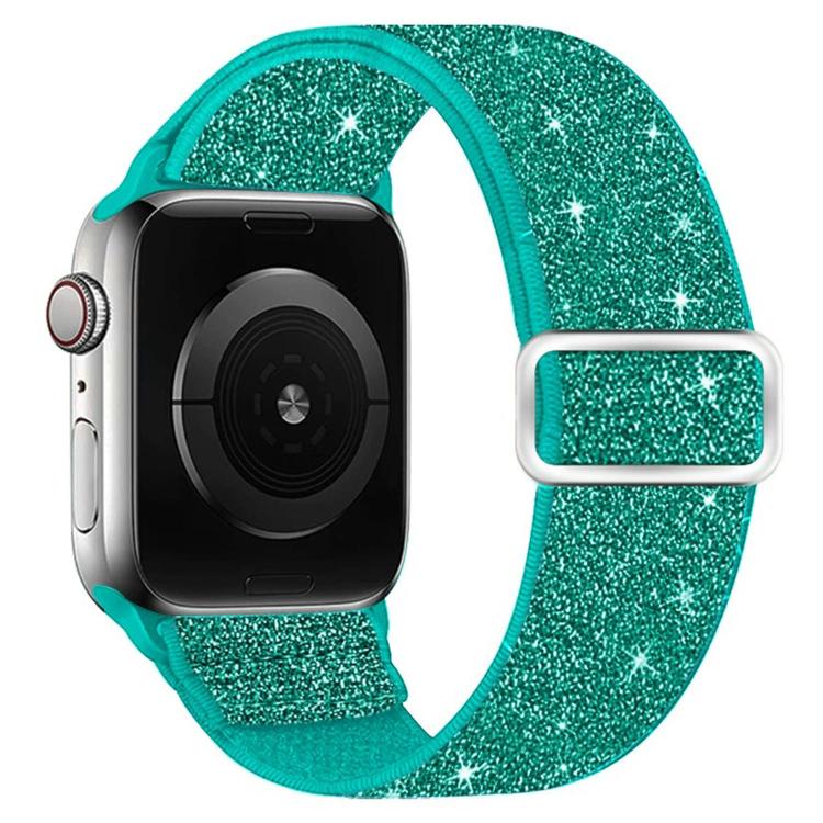 Glitzerndes elastisches Nylon-Uhrenarmband, Für Apple Watch 49mm / 46mm / 45mm / 44mm, Für Apple Watch 42mm / 41mm / 40mm / 38mm