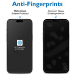 10pcs 3D Large Arc Edge Electroplated Explosion-Proof Scratch-Resistant Full-Screen Frosted HD Tempered Glass Film, For iPhone 17 Pro Max, For iPhone 17 Pro, For iPhone 17, For iPhone Air, For iPhone 16 Pro Max, For iPhone 16 Pro, For iPhone 16