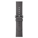 Klassisches Lederarmband mit Knopfverschluss für Apple Watch Series 3, 2 und 1 (42 mm)