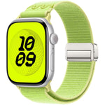 Magnetic Buckle Loop Nylon Watch Band, For Apple Watch 46mm / 49mm / 45mm / 44mm, For Apple Watch 42mm / 41mm / 40mm / 38mm