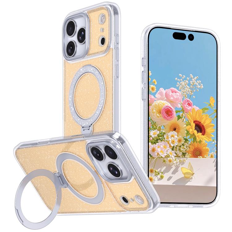 Sternenfunkeln Magnetischer Halter Handyhülle, Für iPhone 17 Pro Max, Für iPhone 17 Pro, Für iPhone 17
