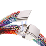 Metal Buckle Magnetic Clasp Nylon Woven Watch Band, For Apple Watch 49mm / 46mm / 45mm / 44mm, For Apple Watch 42mm / 41mm / 40mm / 38mm