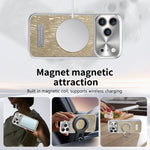 Fließendes Wasser Wellen Magnetische Stoßfeste Handyhülle, Für iPhone 17 Pro Max, Für iPhone 17 Pro, Für iPhone 17, Für iPhone 16 Pro Max, Für iPhone 16 Pro, Für iPhone 16, Für iPhone 15 Pro Max, Für iPhone 15 Pro