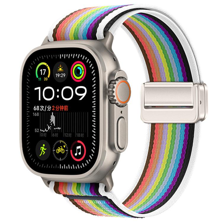 Magnetische Schnalle Trail Loop Nylon Uhrenarmband, Für Apple Watch 46mm / 49mm / 45mm / 44mm, Für Apple Watch 42mm / 41mm / 40mm / 38mm